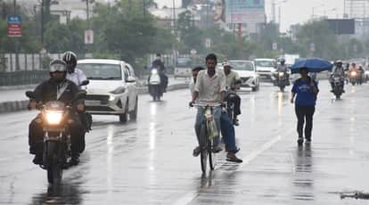 UP: Heavy rain warning in 25 districts today, orange and red alerts issued for these cities