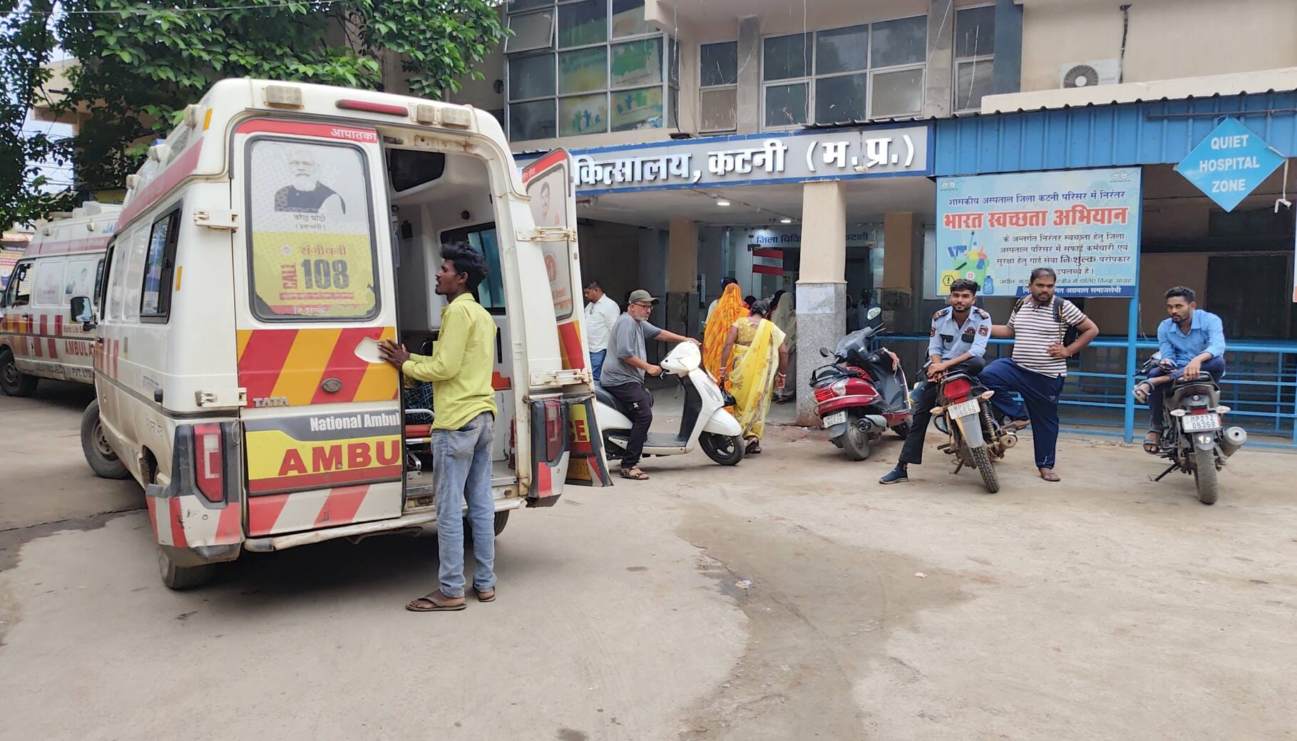 दादा पोती की मौत से परिवार में छाया मातम।