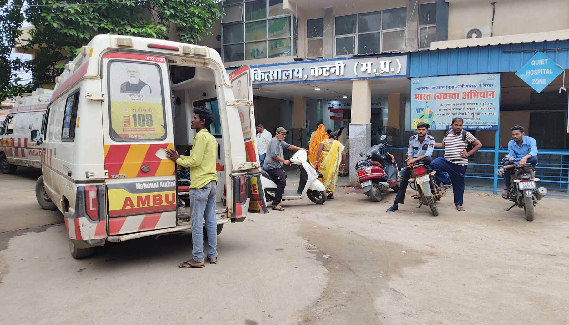 दादा पोती की मौत से परिवार में छाया मातम।