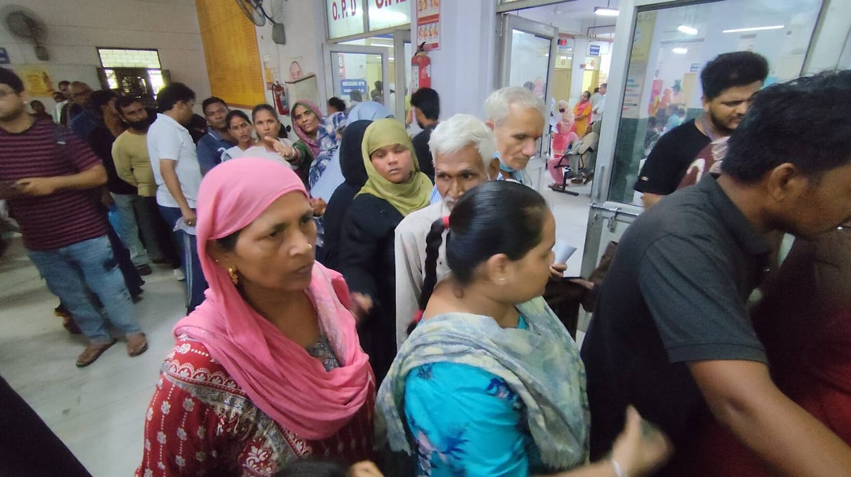 Shortage of beds at MMG Hospital; patients being referred elsewhere.