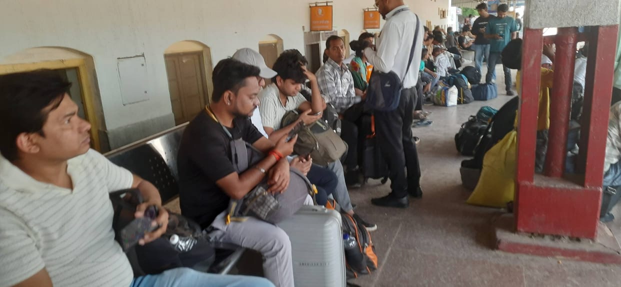 The journey from Basti to Mahakal is arduous; only two trains a week run to Ujjain.
