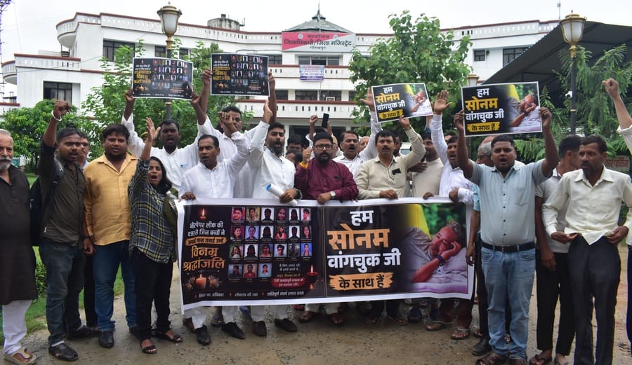Resignation of Union Education Minister Dharmendra Pradhan demanded.