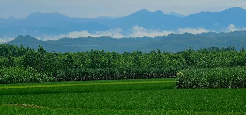 Mountains of Sirmaur, 80 km away, visible from Chhachhrauli