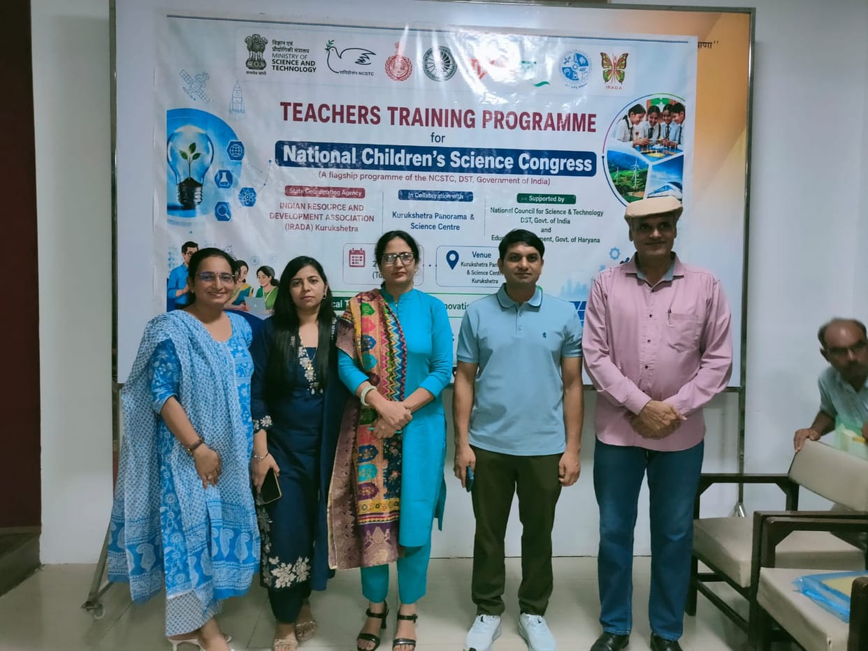 Teachers return from training, set to ignite the spirit of research.