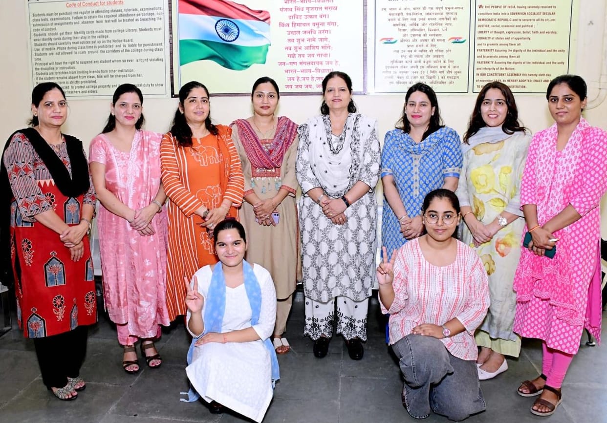 Girls made their mark in the university's merit list.