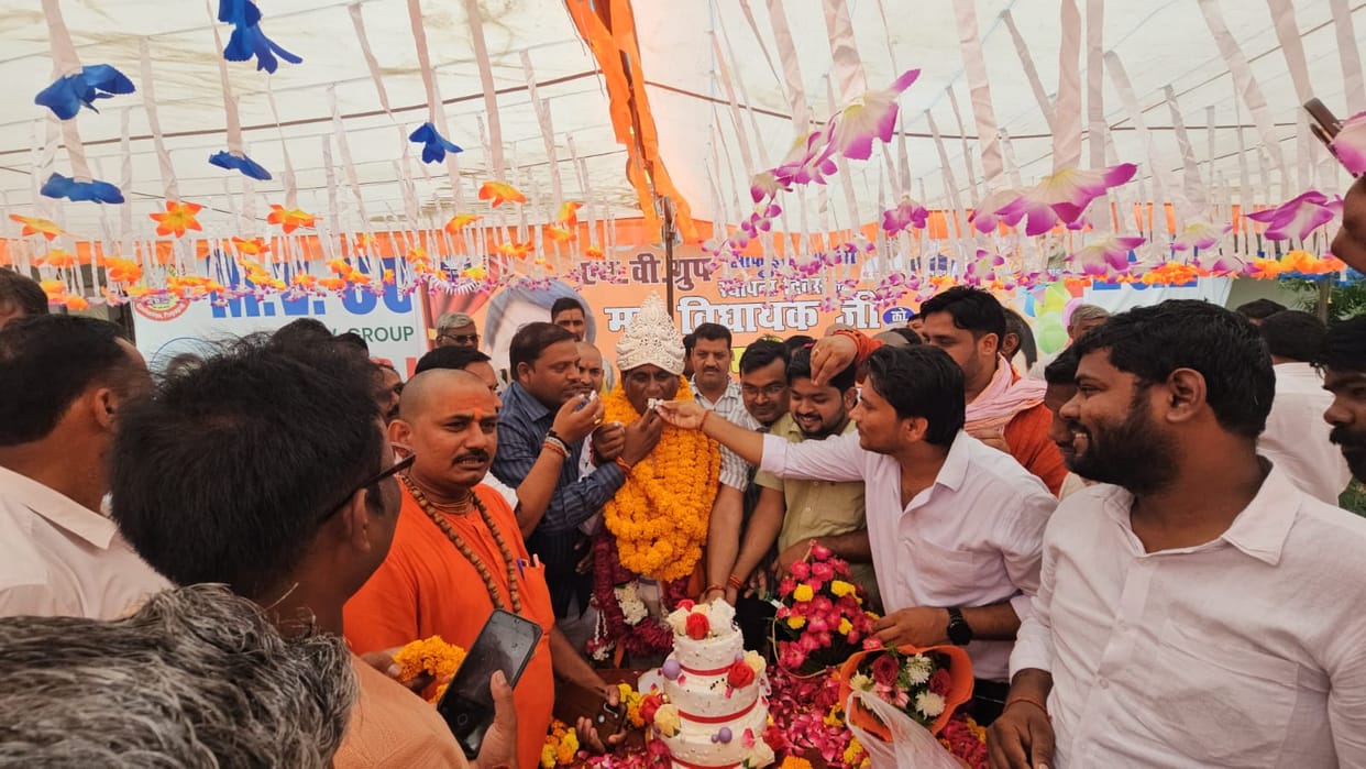 MLA Vachaspati's birthday celebrated