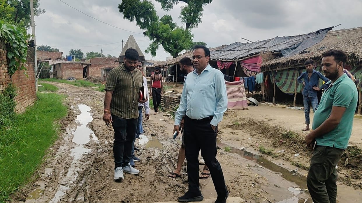 Protests against paddy planting bore fruit, interlocking to be laid on dilapidated road