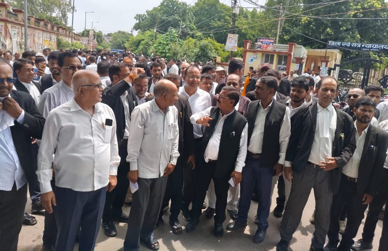 Lawyers expressed opposition to the Allahabad High Court's order
