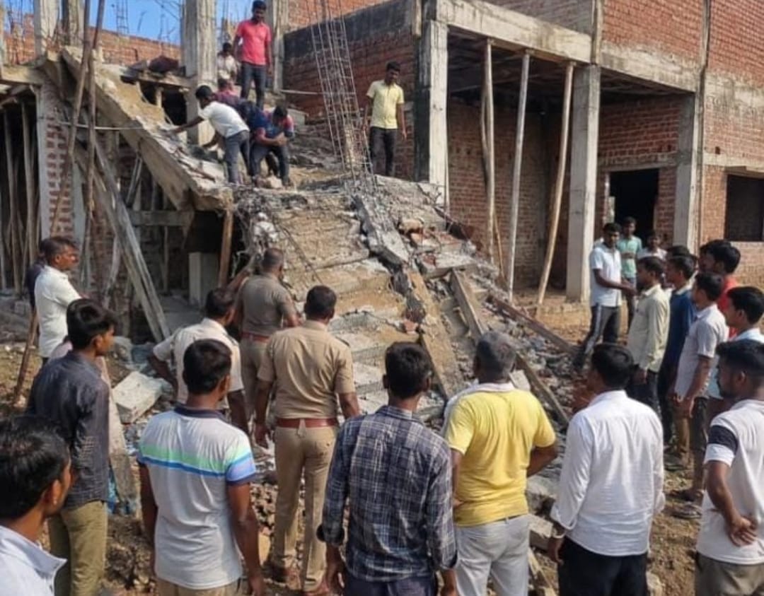 Worker dies after staircase collapses