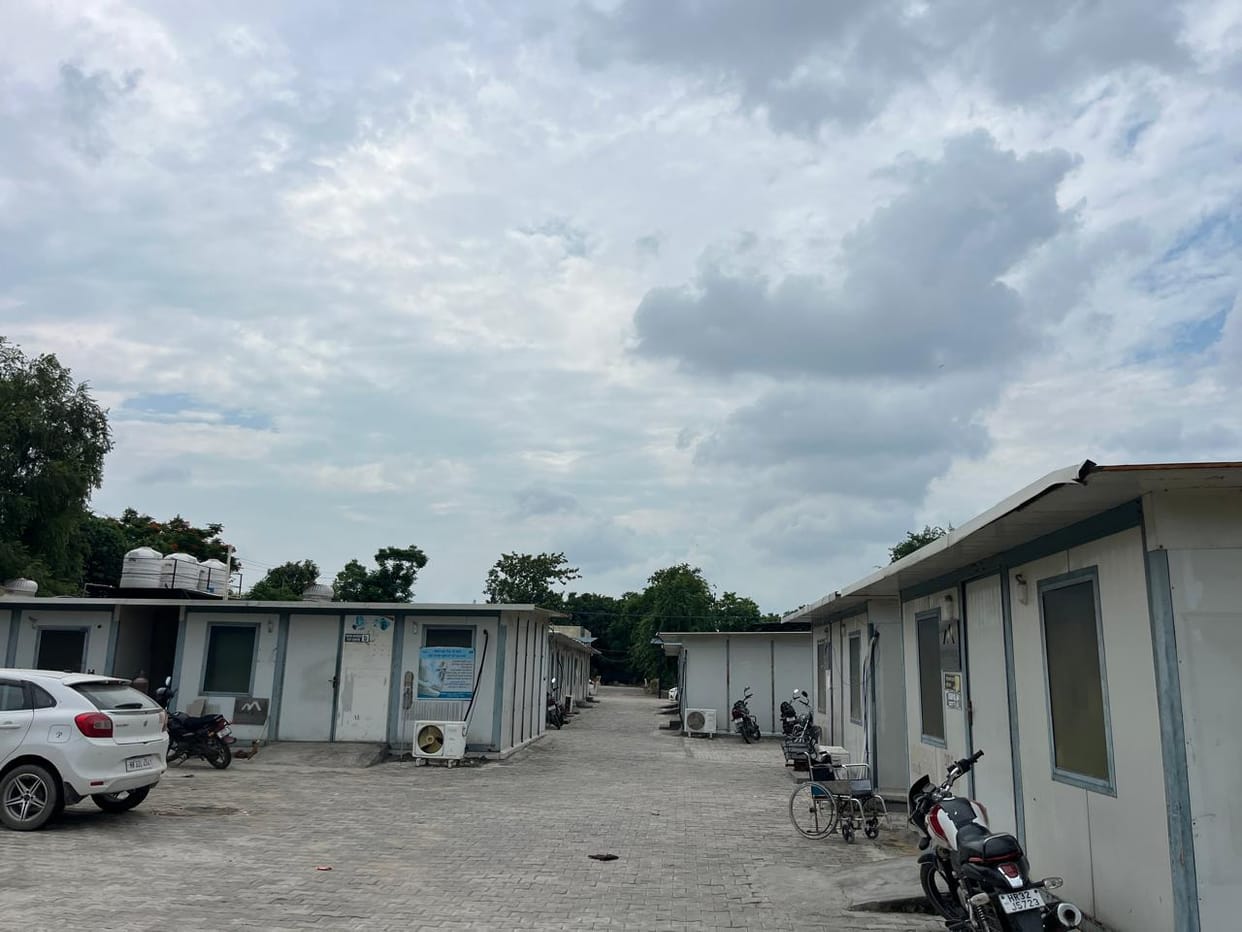 State-of-the-art portable hospital worth 3.50 crore is gathering rust; it was acquired to tackle the shortage of beds during the COVID-19 pandemic.