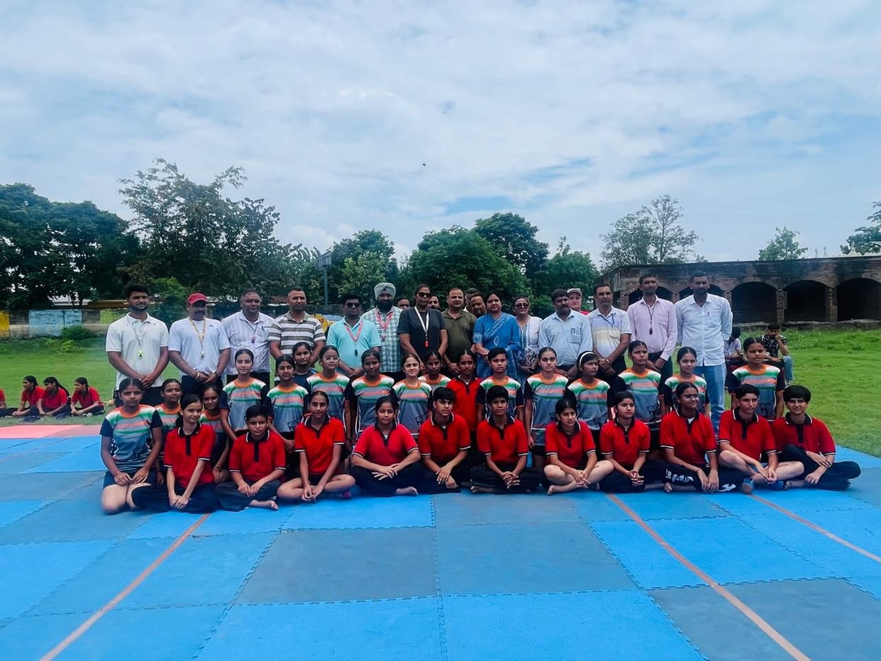Girls showcased their talent in sports