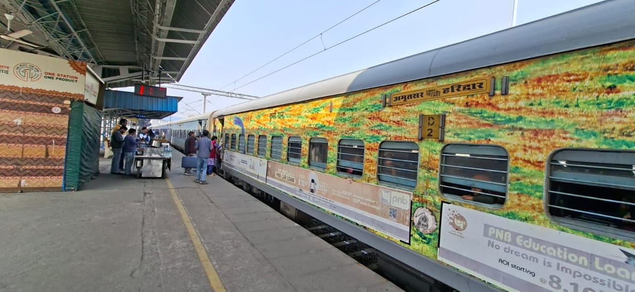 Routes of two trains changed after a goods train derailed in Delhi