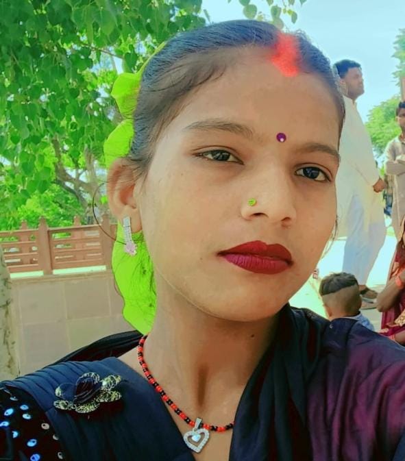 Married woman found hanging; dowry death alleged.