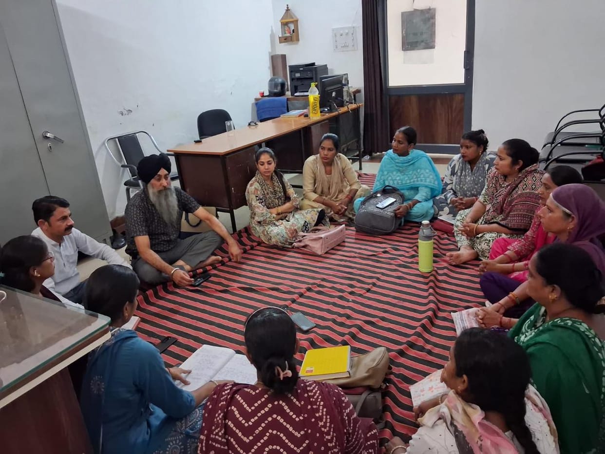 Women becoming self-reliant through self-employment