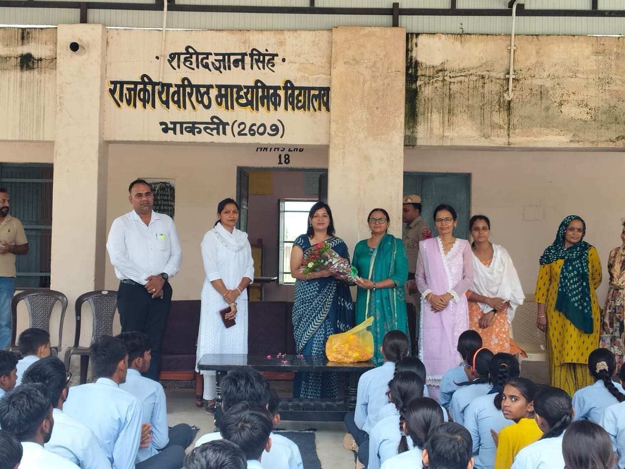 Students were informed about the POCSO Act, 2012.