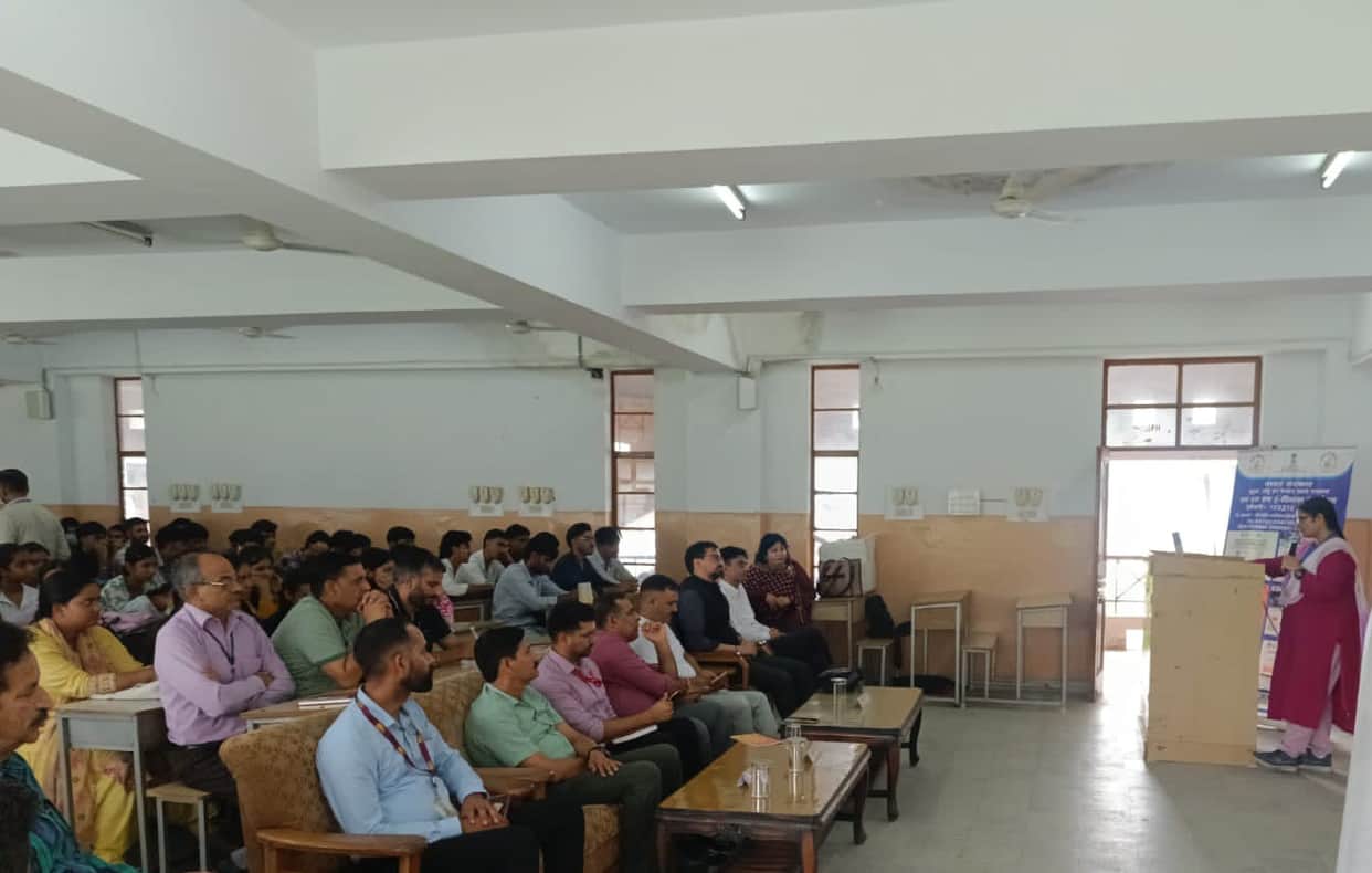 Workshop on self-employment organised at Bhoranj College