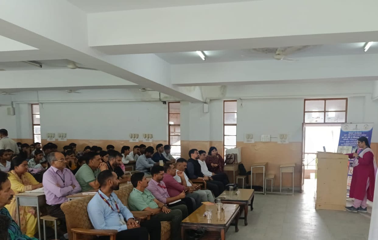 Workshop on self-employment organised at Bhoranj College