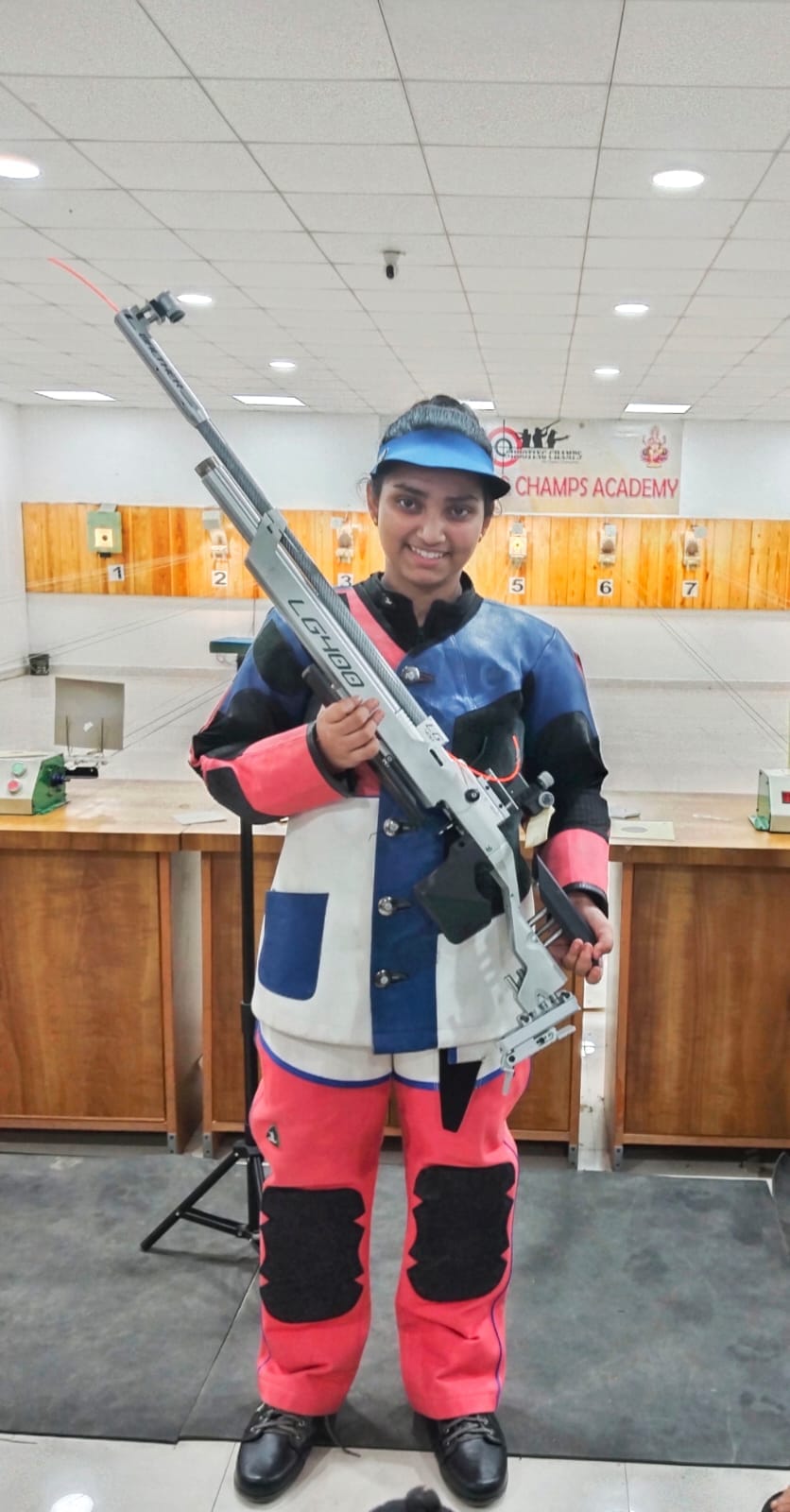 Shooter Oshin selected... will play for Bengaluru Bulls Eye.