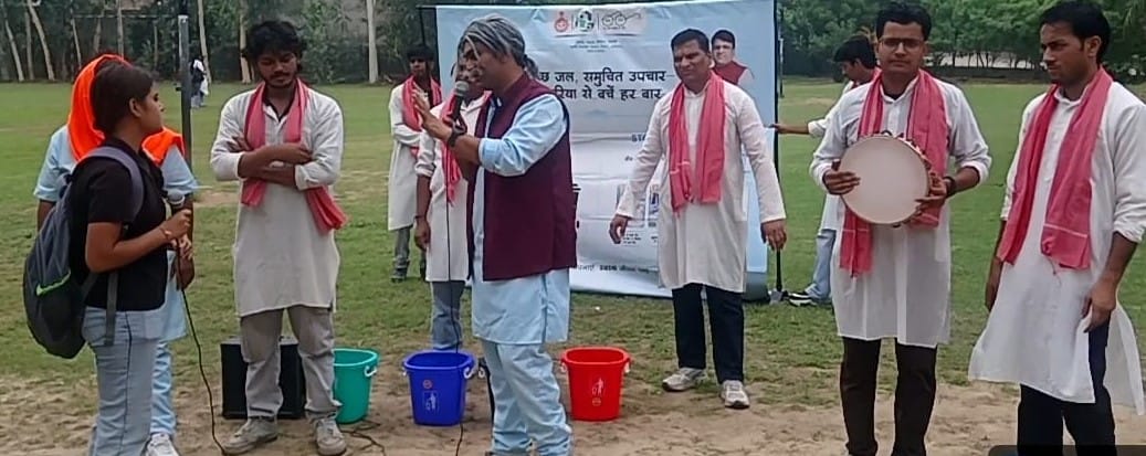 Female students were made aware of environmental issues.
