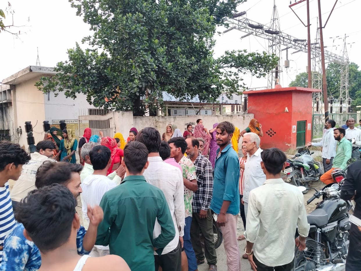 Villagers' anger erupts over transformer burnt out for six days.