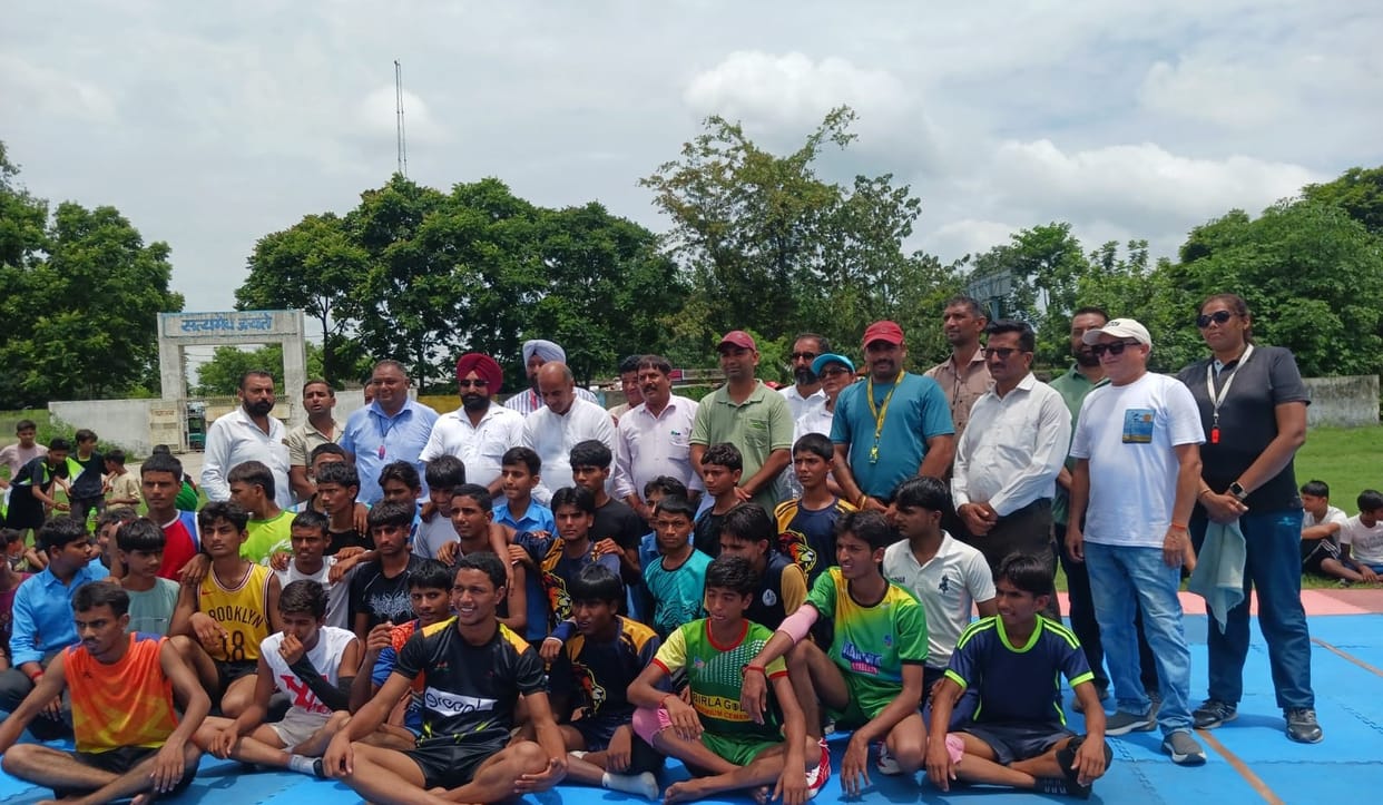 Players displayed their prowess in Kabaddi, running, and volleyball