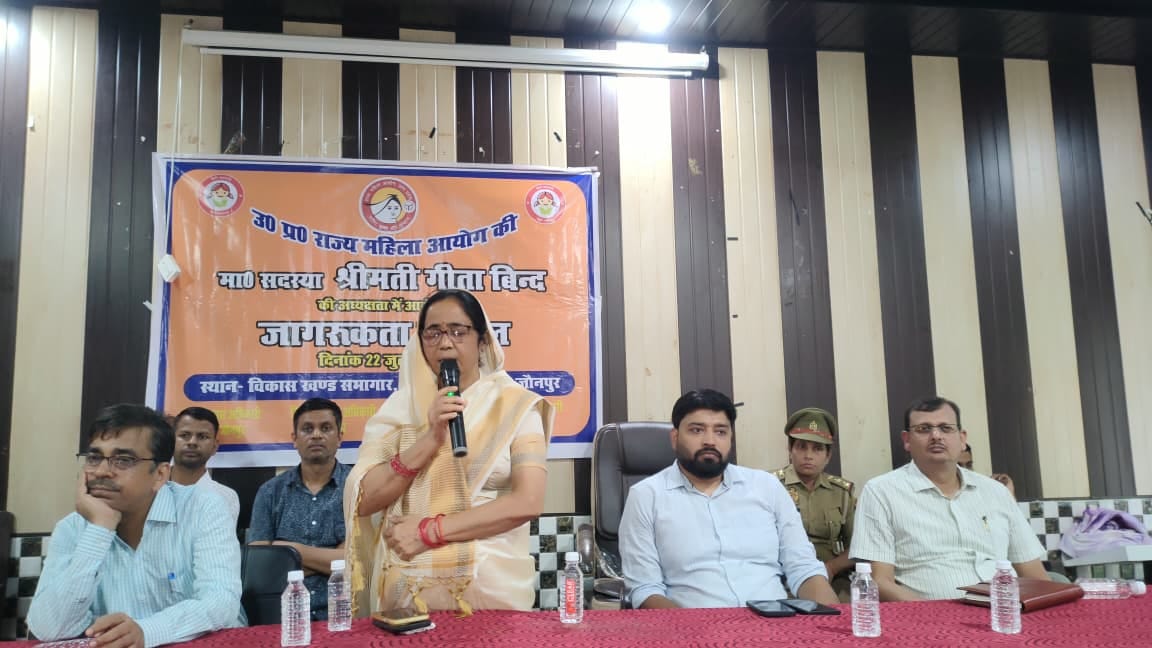 Women's Commission member hears grievances; issues directives for timely resolution.