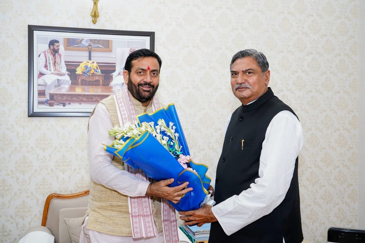BJP leader Chaudhary Zakir Hussain met the Chief Minister and presented key demands regarding the development of Mewat.