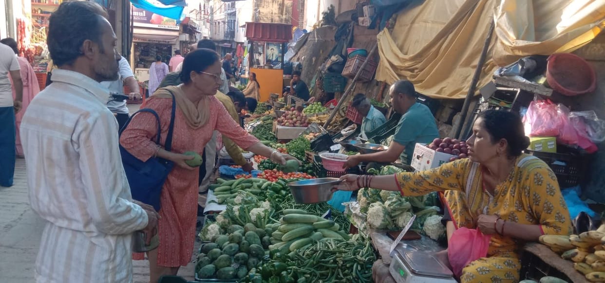 Rain disrupts kitchen budget; vegetables become expensive.
