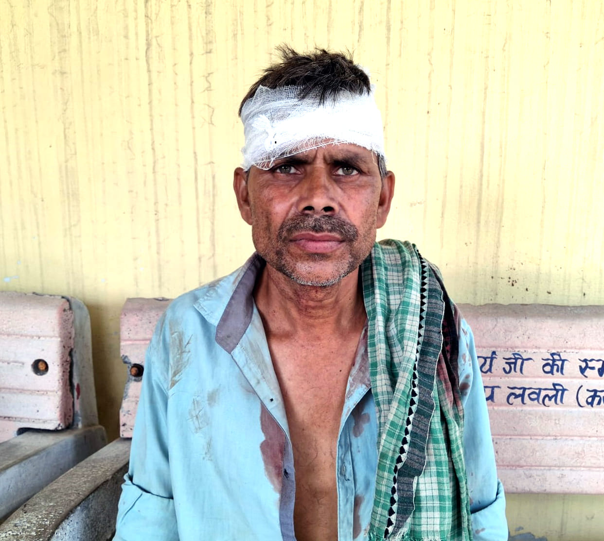 Two factions of a family clashed over releasing water into the fields.