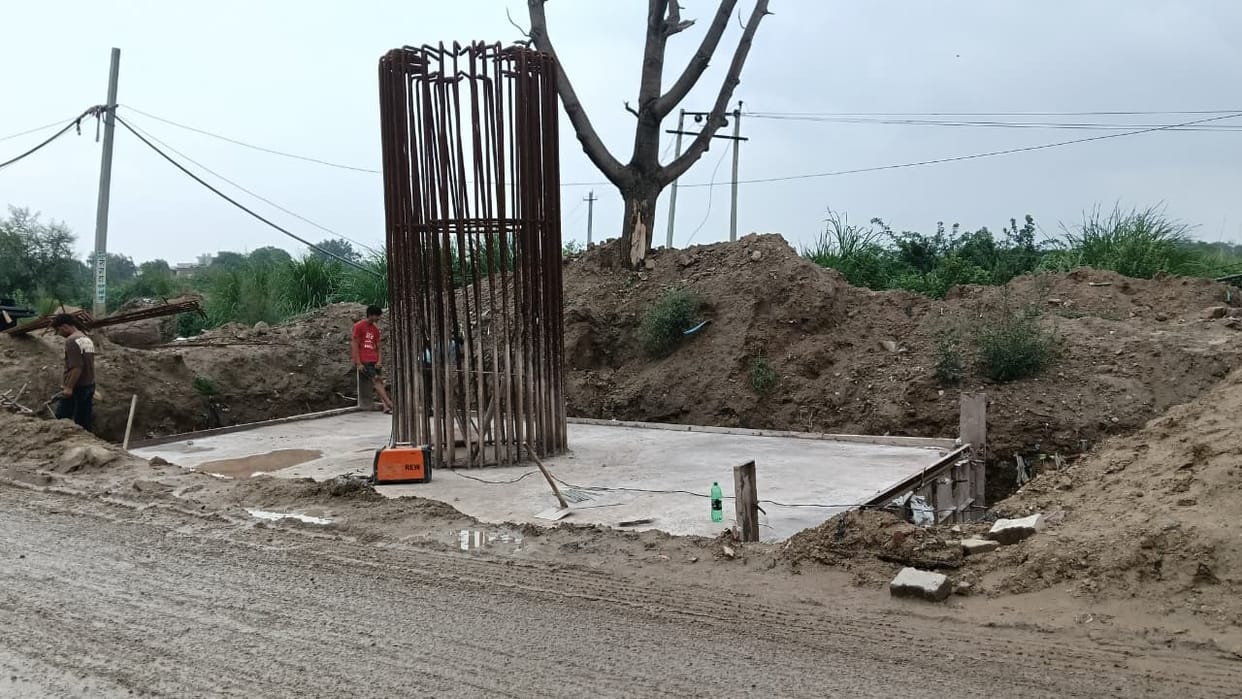 Construction of ROB, stalled for a month and a half, resumes