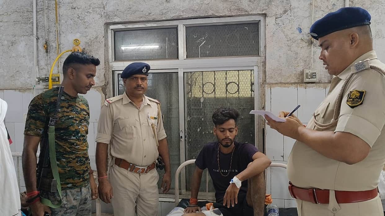 Bihar news shooting in dispute of over water splashing sudden gunfire sparks panic in area