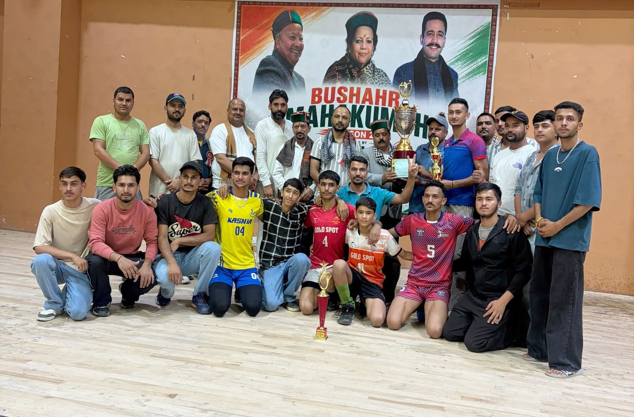 Bishladhar emerged as the winner in the volleyball competition