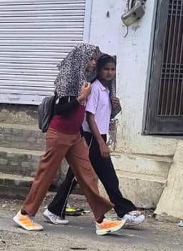 Sweltering heat and humidity cause distress; cloudy skies expected.