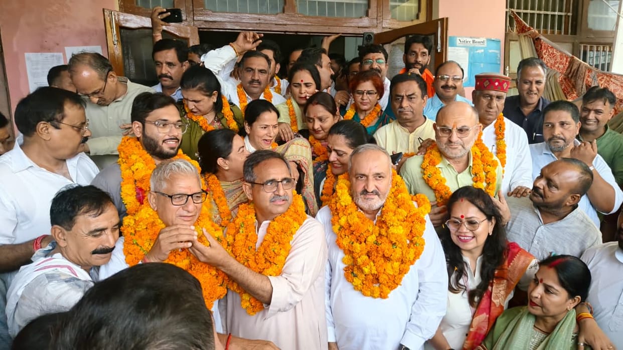 BJP-backed Pawan became the Zila Parishad President, and Avinash became the Vice-President.