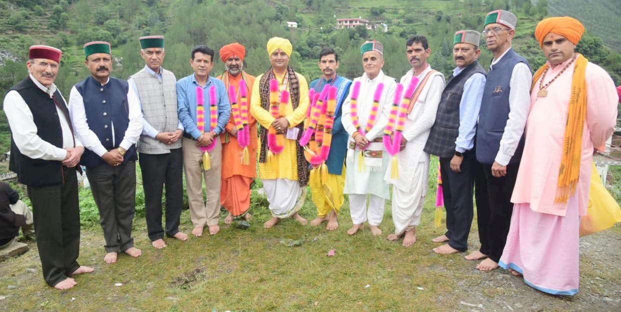 Dr.-Chintram president of India Brahmin Sabha Mandi