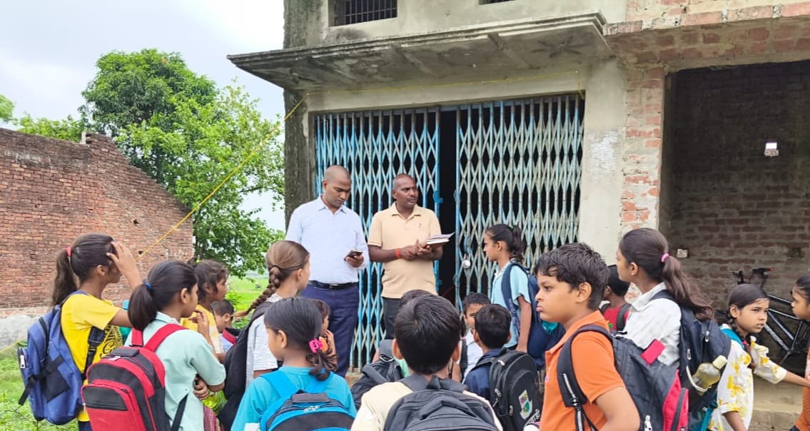 Three schools were shut down in Babhnan.