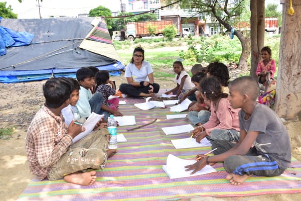 Placed a pen in the hands of ragpickers