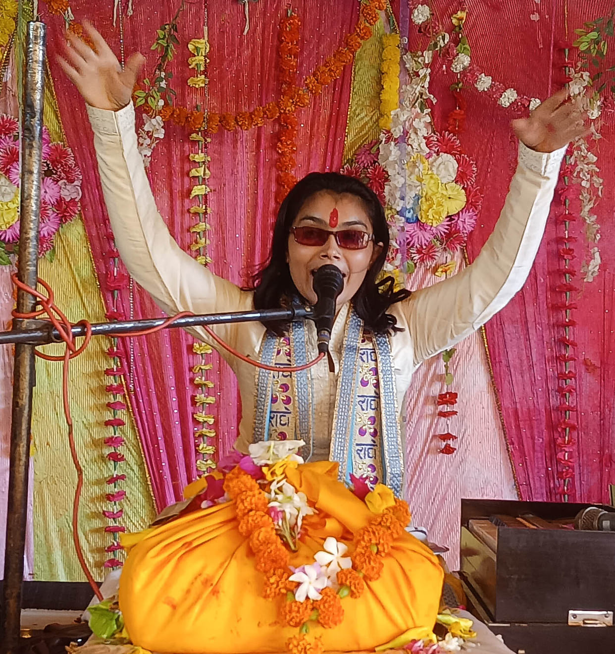 The story of Shiva's marriage gives the message of love and devotion.