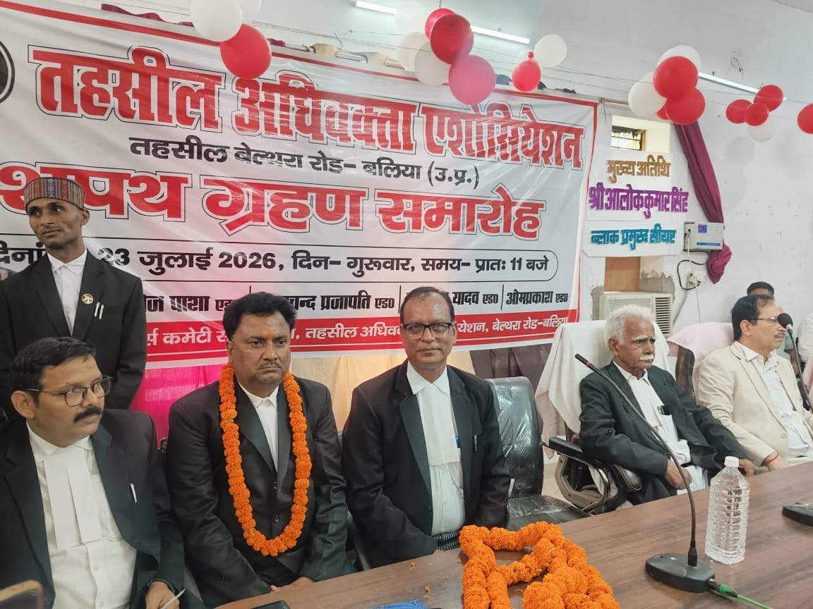 Amarjit becomes President and Dilroz General Secretary; they take the oath.