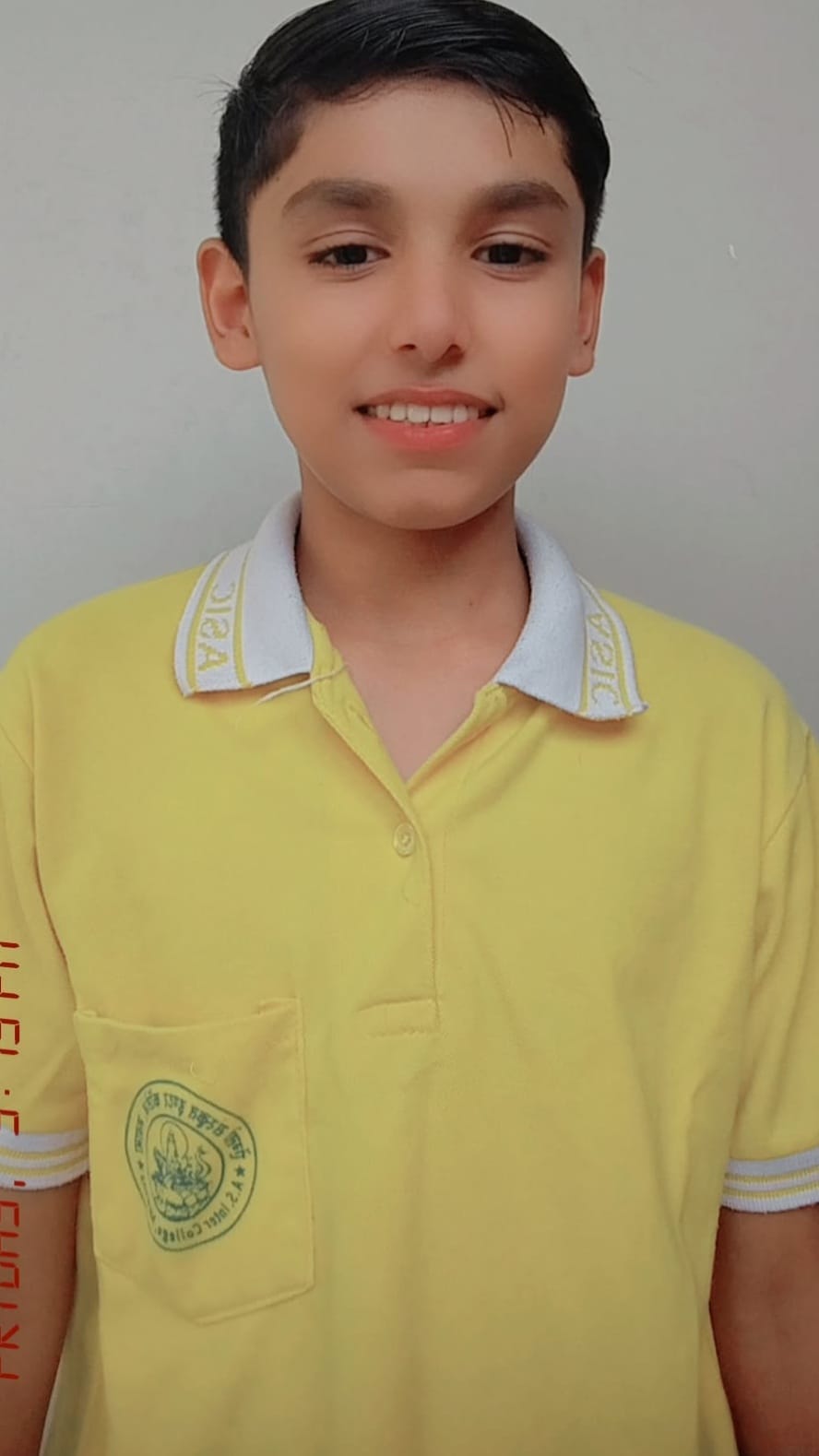 A student secured a spot in the Sub-Junior National team for the sport of Sepak Takraw.
