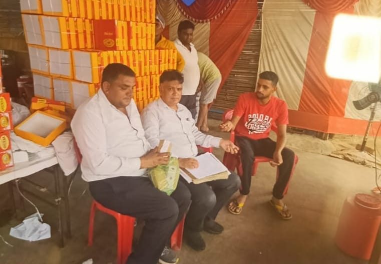 Following complaints, the Food Department collected samples of Ghevar, Milk Cake, and Khoya Barfi.