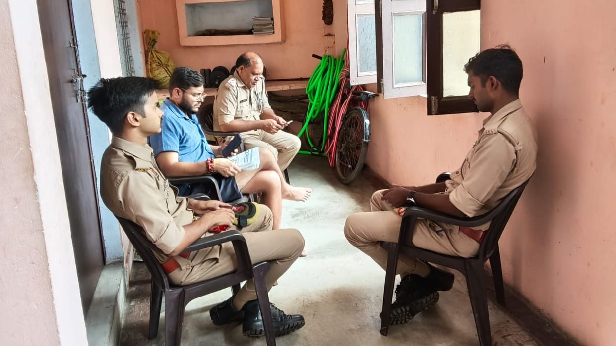 Police placed the Congress leader under house arrest under the pretext of questioning