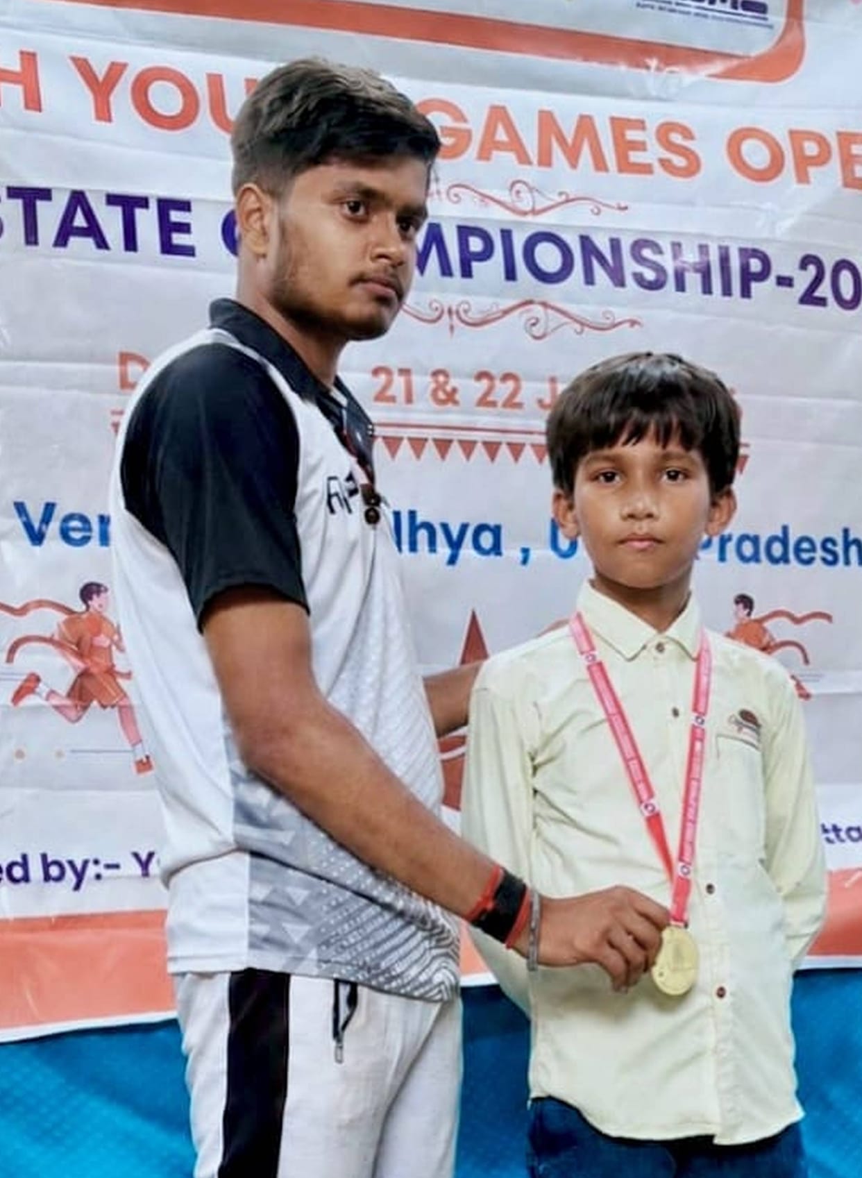 Atharva won a gold medal in chess