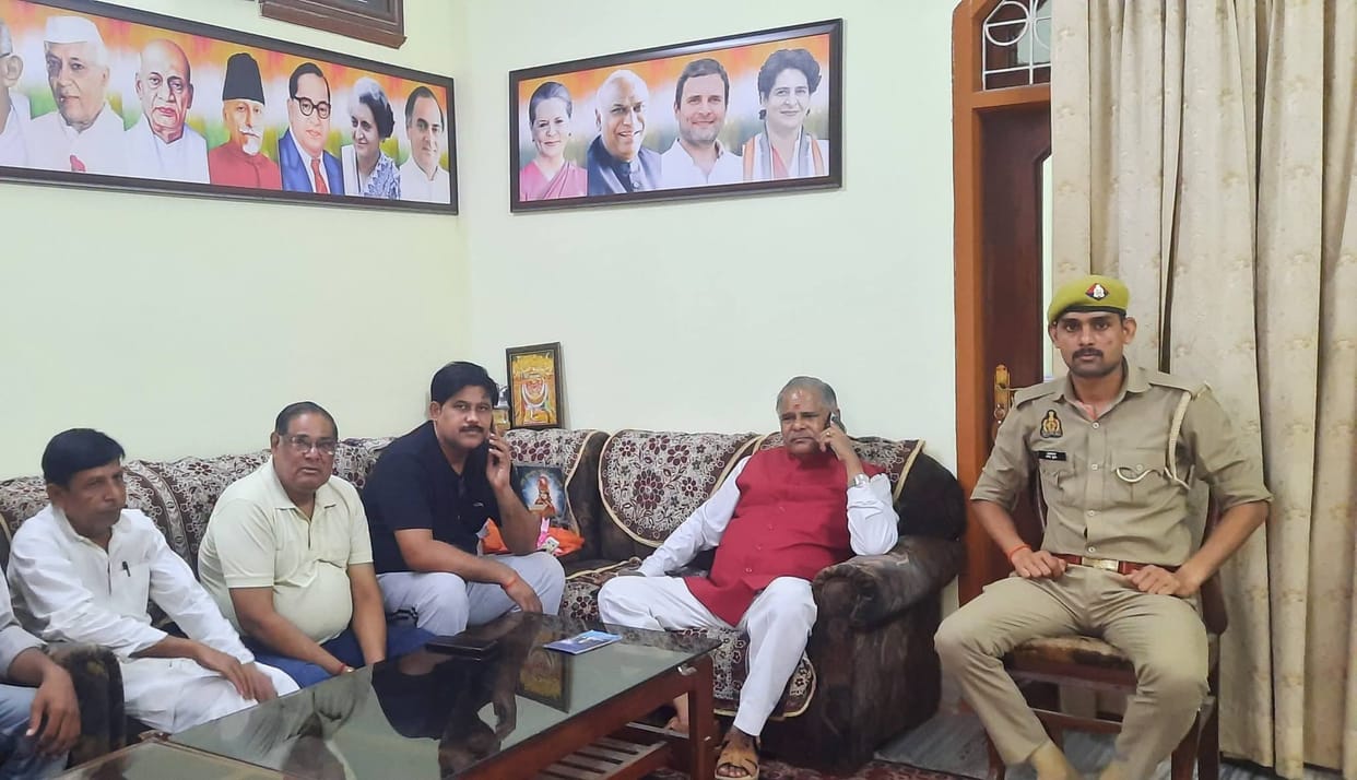 Congress workers, including a former MLA, placed under house arrest.