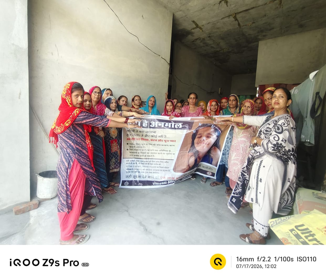 Created awareness under the 'Beti Bachao, Beti Padhao' campaign.