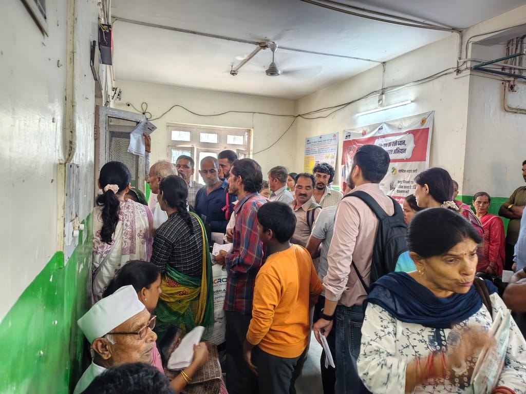 Four new scrub typhus patients have now arrived at MMU Hospital.