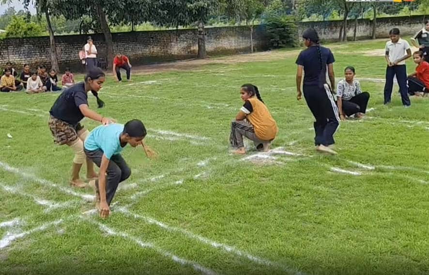 Salehpur School takes first place in Kabaddi and Kho-Kho
