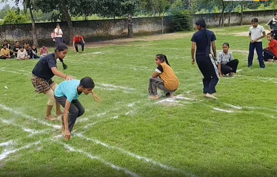 Salehpur School takes first place in Kabaddi and Kho-Kho