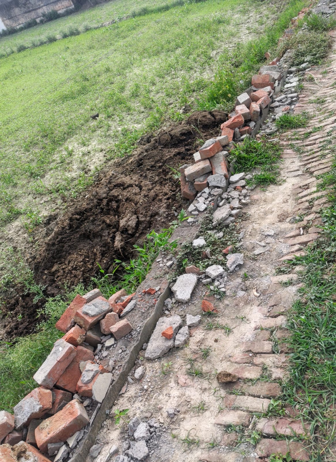 Allegation of damaging a public drain; Village Head appeals to the CDO.