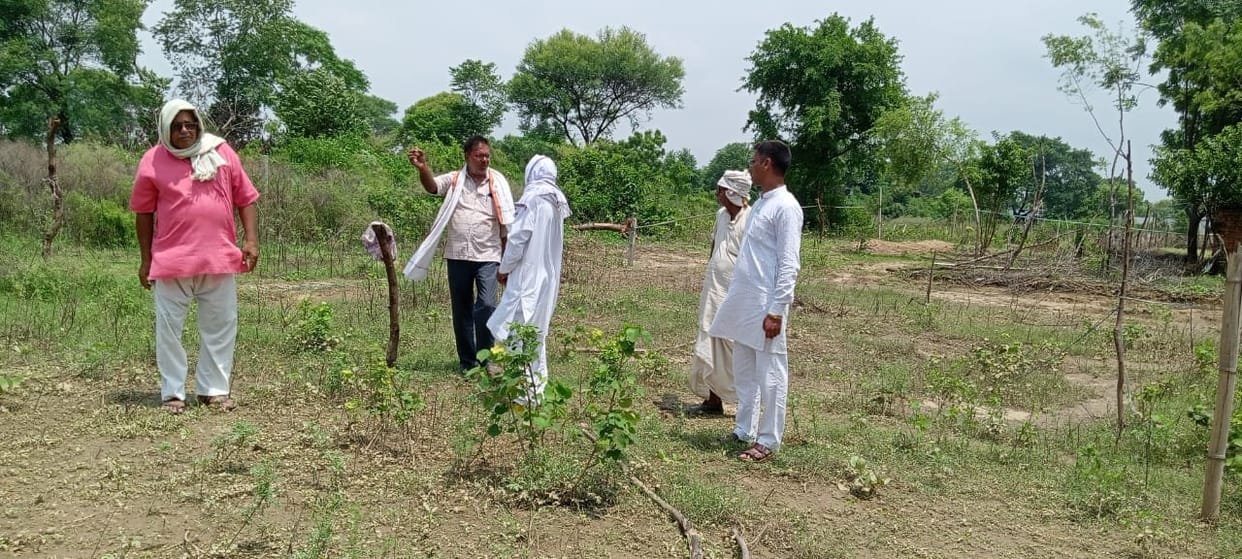 Cultivators opposed the identification of land for those affected by soil erosion.